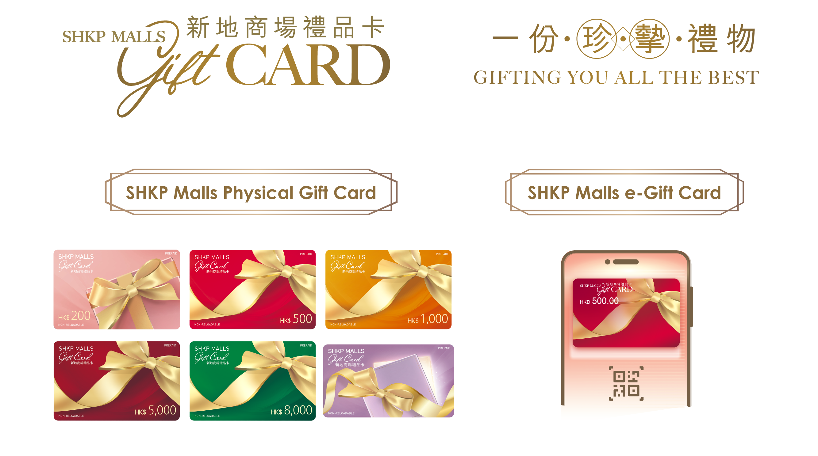 SHKP MALLS GIFT CARD
