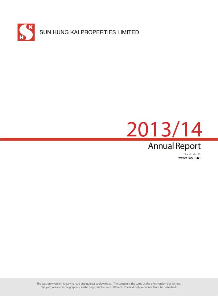 Annual Report 2013/14 (Text Only)